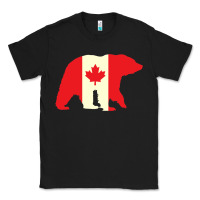 Black Canadian Bear Classic Tee - artisFamous