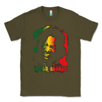 Army Green alpha blondy Classic Tee - artisFamous