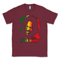 Burgundy alpha blondy Classic Tee - artisFamous