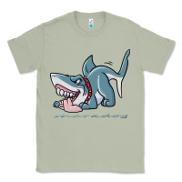 Matcha Sharkdog Sticker Classic Tee - artisFamous