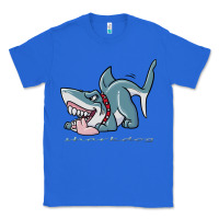 True Royal Sharkdog Sticker Classic Tee - artisFamous