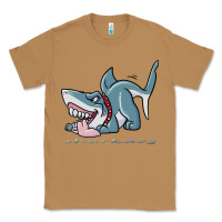 Toasted Coconut Sharkdog Sticker Classic Tee - artisFamous