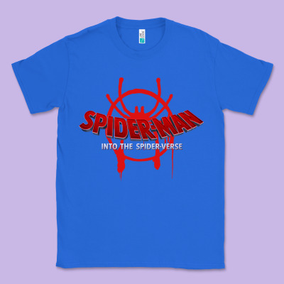 Into The Spider Verse Film Classic Tee Designed By Artisfamous