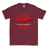 Burgundy into the spider verse film Classic Tee - artisFamous