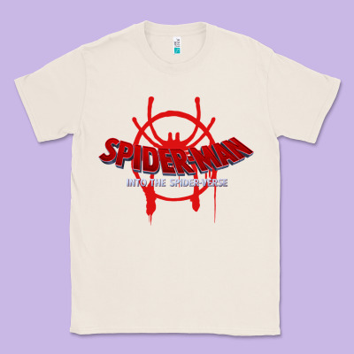 Into The Spider Verse Film Classic Tee Designed By Artisfamous