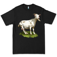 Black cashmere goat Premium Tee - LillyAllenDesigns