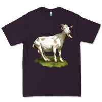 Plum cashmere goat Premium Tee - LillyAllenDesigns