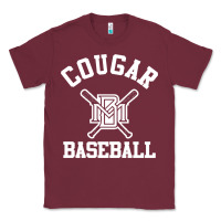 Burgundy blue mountain cougars club Classic Tee - artisFamous
