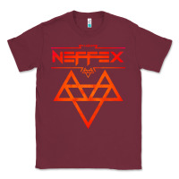 Burgundy neffex music Classic Tee - artisFamous