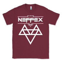 Burgundy neffex music Classic Tee - artisFamous