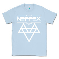 Dusty Blue neffex music Classic Tee - artisFamous