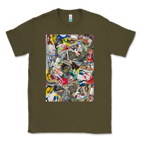 Army Green sneaker searth Classic Tee - artisFamous