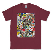 Burgundy sneaker searth Classic Tee - artisFamous