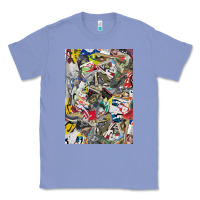 Colony Blue sneaker searth Classic Tee - artisFamous
