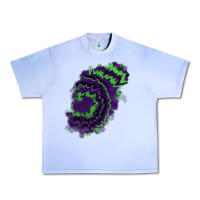 Grape Ice tie dye patch Urban Heavy Tee - RanaPortraitStore