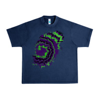 Navy tie dye patch Urban Heavy Tee - RanaPortraitStore