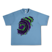 Pebble Blue tie dye patch Urban Heavy Tee - RanaPortraitStore