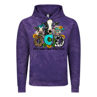 Cloud Purple ocd obsessive cow disorder Vintage Hoodie - AdoDesignShop