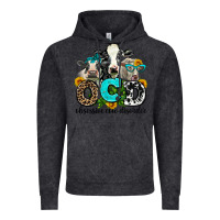 Vintage Black ocd obsessive cow disorder Vintage Hoodie - AdoDesignShop