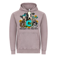 Vintage Zinc ocd obsessive cow disorder Vintage Hoodie - AdoDesignShop
