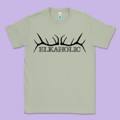 Elkaholic Classic Tee Designed By Artisfamous