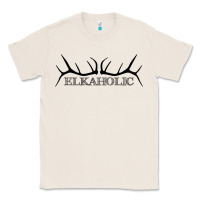 Natural Elkaholic Classic Tee - artisFamous