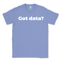 Colony Blue data science humor white Classic Tee - artisFamous