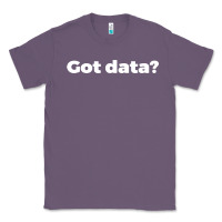 Lavender data science humor white Classic Tee - artisFamous