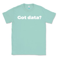 Seafoam data science humor white Classic Tee - artisFamous