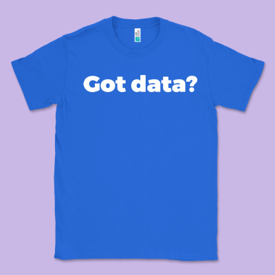 Data Science Humor White Classic Tee Designed By Artisfamous