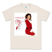 Natural All I Want for Christmas Is You Classic Tee - artisFamous