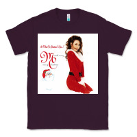Plum All I Want for Christmas Is You Classic Tee - artisFamous