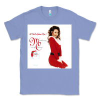 Colony Blue All I Want for Christmas Is You Classic Tee - artisFamous