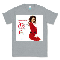 Heather Grey All I Want for Christmas Is You Classic Tee - artisFamous