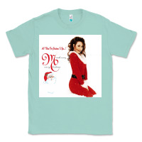 Seafoam All I Want for Christmas Is You Classic Tee - artisFamous