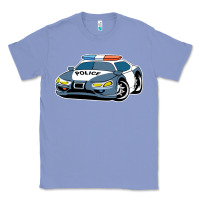 Colony Blue police car Classic Tee - artisFamous