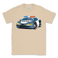 Mushroom police car Classic Tee - artisFamous
