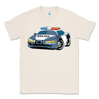 Natural police car Classic Tee - artisFamous
