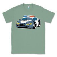 Sage police car Classic Tee - artisFamous