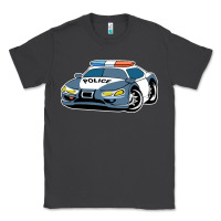 Smoke police car Classic Tee - artisFamous