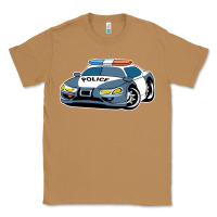 Toasted Coconut police car Classic Tee - artisFamous