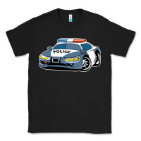 Black police car Classic Tee - artisFamous