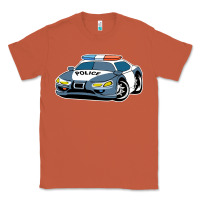 Copper police car Classic Tee - artisFamous