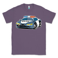 Lavender police car Classic Tee - artisFamous
