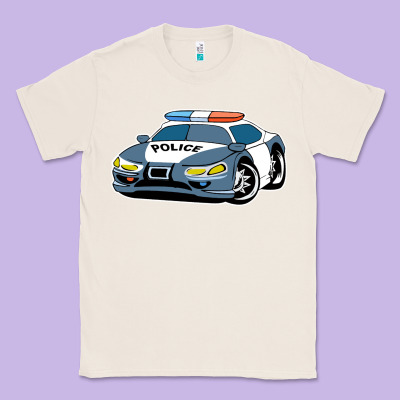 Police Car Classic Tee Designed By Artisfamous