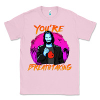 Bubblegum Pink you are breathtaking keanu reeves actor Classic Tee - artisFamous