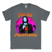 Charcoal Heather you are breathtaking keanu reeves actor Classic Tee - artisFamous