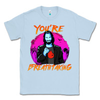 Dusty Blue you are breathtaking keanu reeves actor Classic Tee - artisFamous
