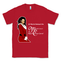 Red All I Want for Christmas Is You Classic Tee - artisFamous