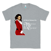 Heather Grey All I Want for Christmas Is You Classic Tee - artisFamous